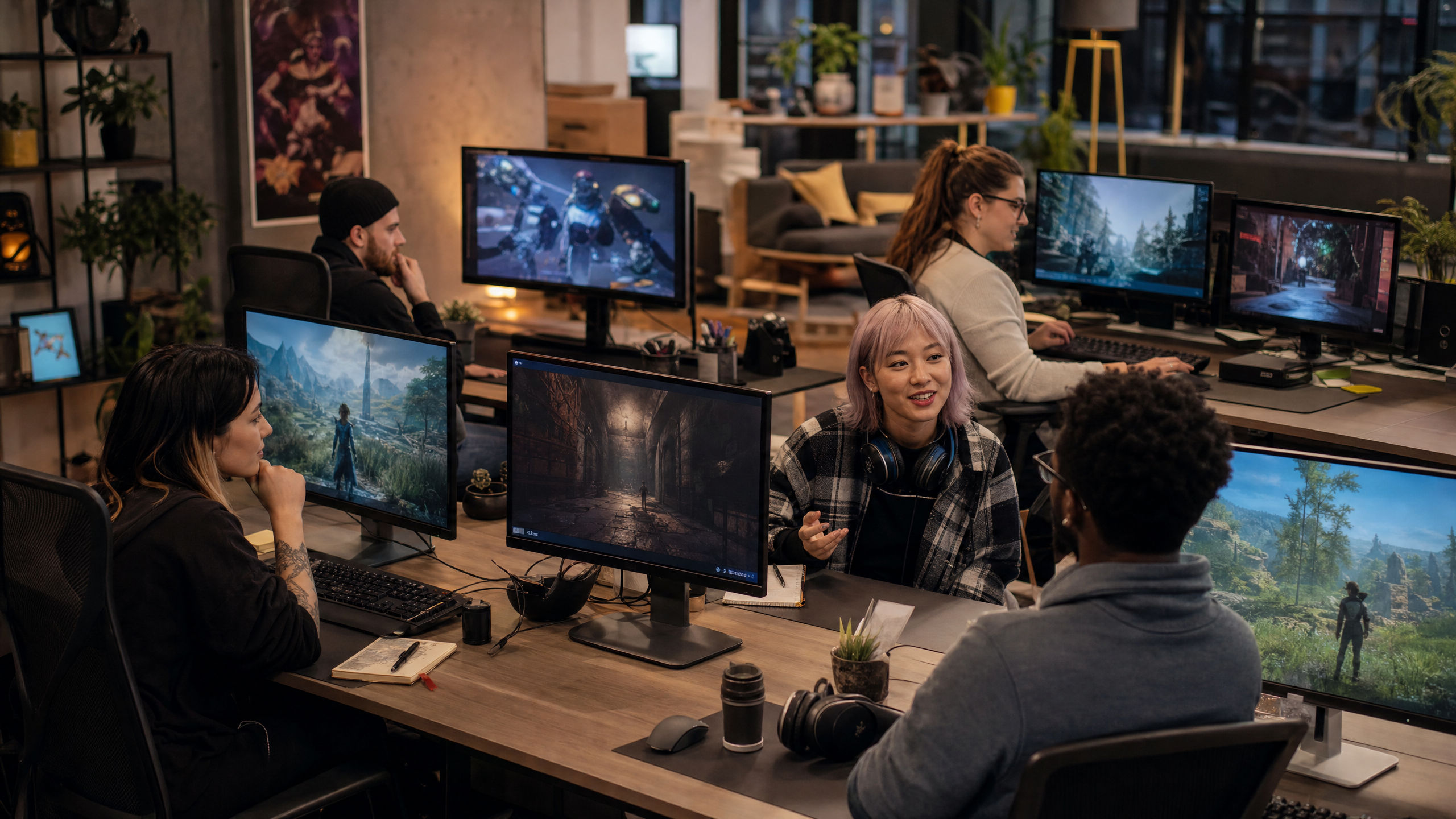 The FusionGrids team at work